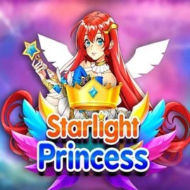 Starlight Princess slot logo by Pragmatic Play at Pelican Casino
