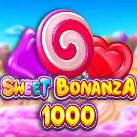 Sweet Bonanza 1000 slot visual from Pragmatic Play available on pelican-casino.eu
